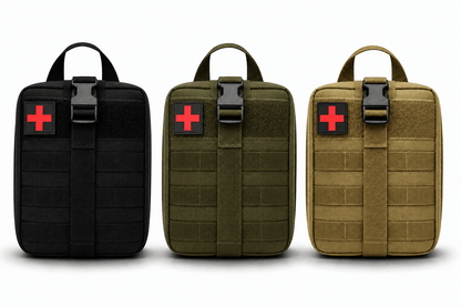 Taktische Erste-Hilfe-Tasche MOLLE BlackAirsoft Rip-Away, medizinische Notfalltasche