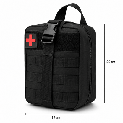 Taktische Erste-Hilfe-Tasche MOLLE BlackAirsoft Rip-Away, medizinische Notfalltasche