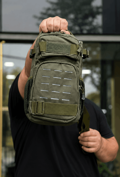 Taktischer EDC-Rucksack 10L mit einem Schultergurt und MOLLE-System