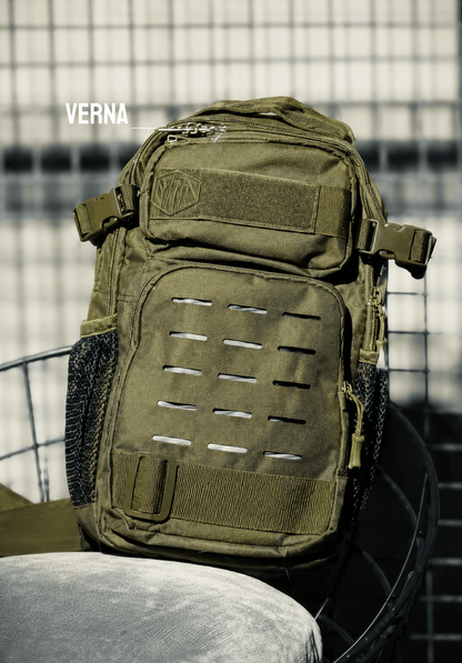 Taktischer EDC-Rucksack 10L mit einem Schultergurt und MOLLE-System