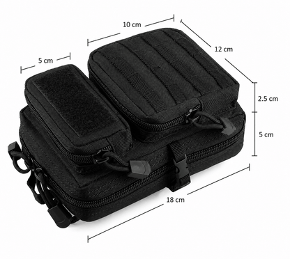 Taktische modulare Tasche BlackAirsoft Mini Utility Pouch MOLLE