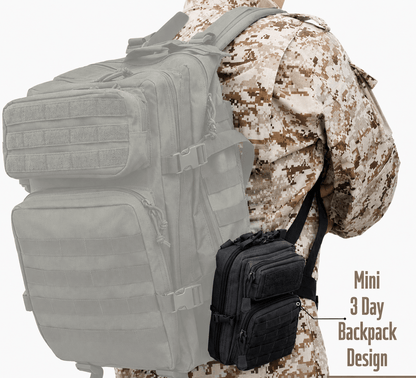 Taktische modulare Tasche BlackAirsoft Mini Utility Pouch MOLLE