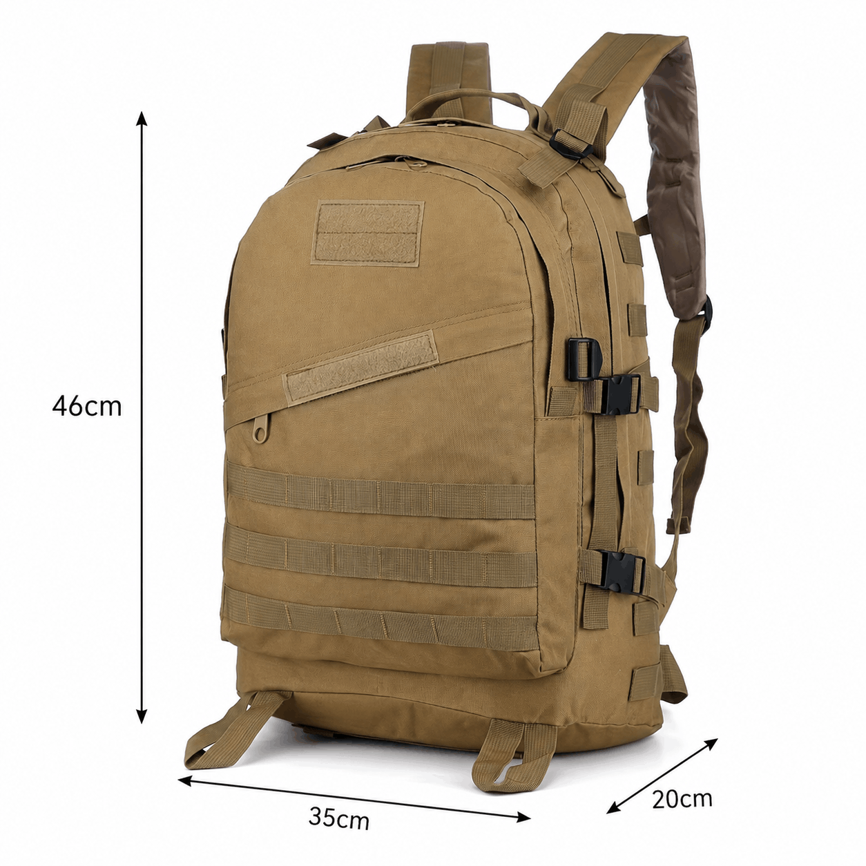 Taktischer Wanderrucksack 30L mit MOLLE-System