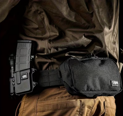 Taktischer MOLLE-Gürtel mit Innen-Gürtel und Metallschnalle – 130 cm