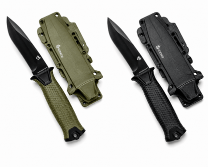 Taktisches Messer mit Holster für horizontales und vertikales Tragen