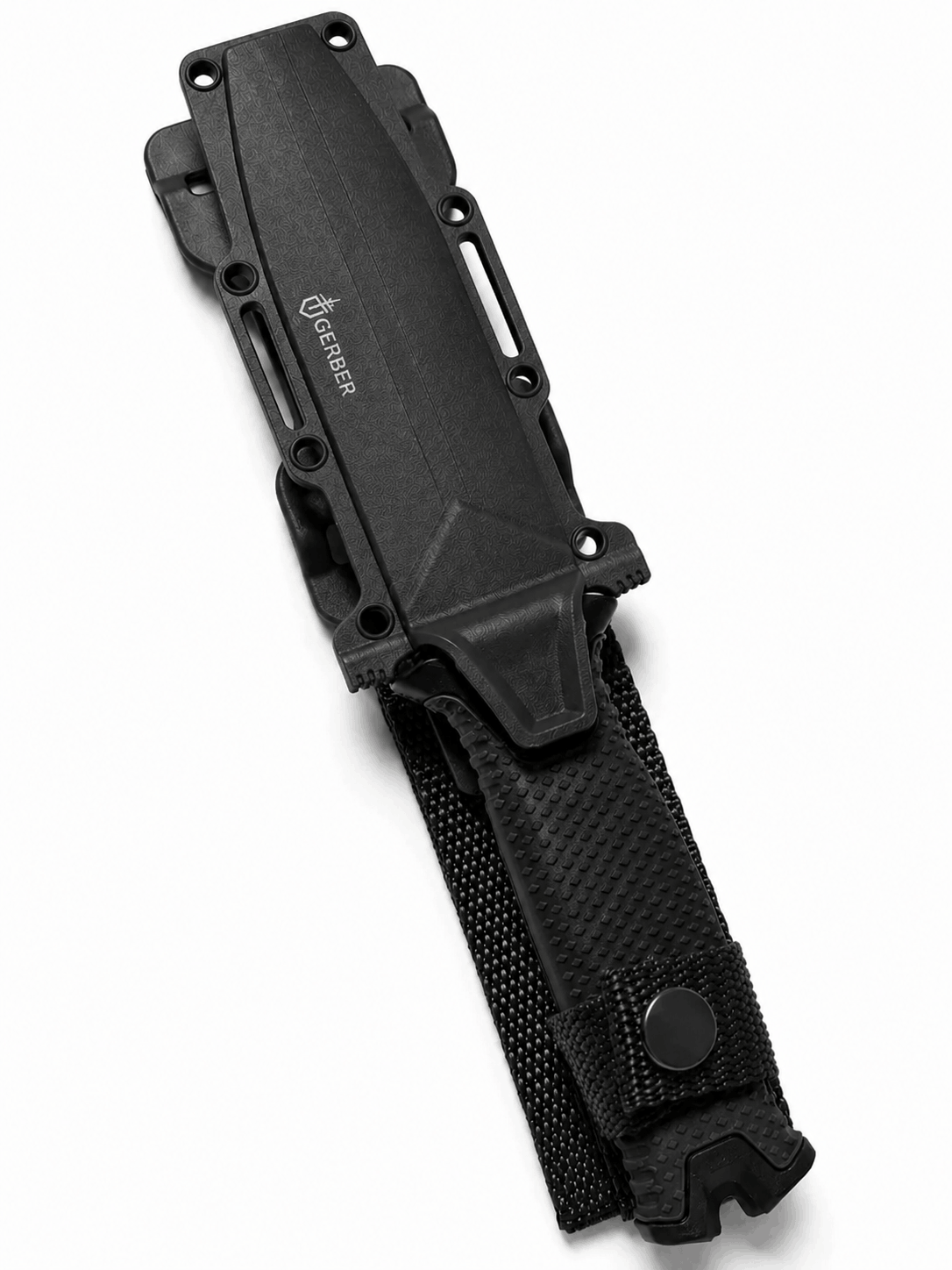 Taktisches Messer mit Holster für horizontales und vertikales Tragen