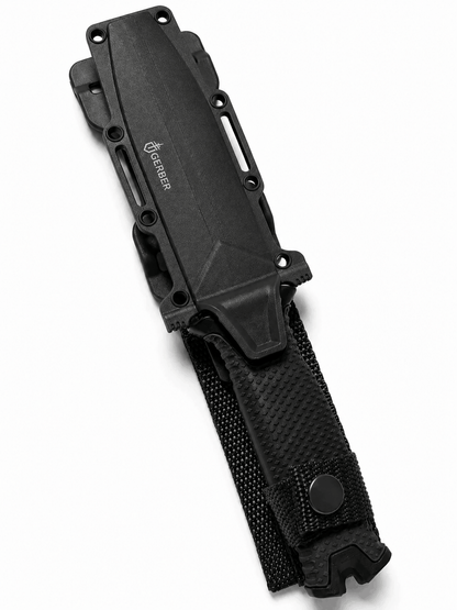 Taktisches Messer mit Holster für horizontales und vertikales Tragen