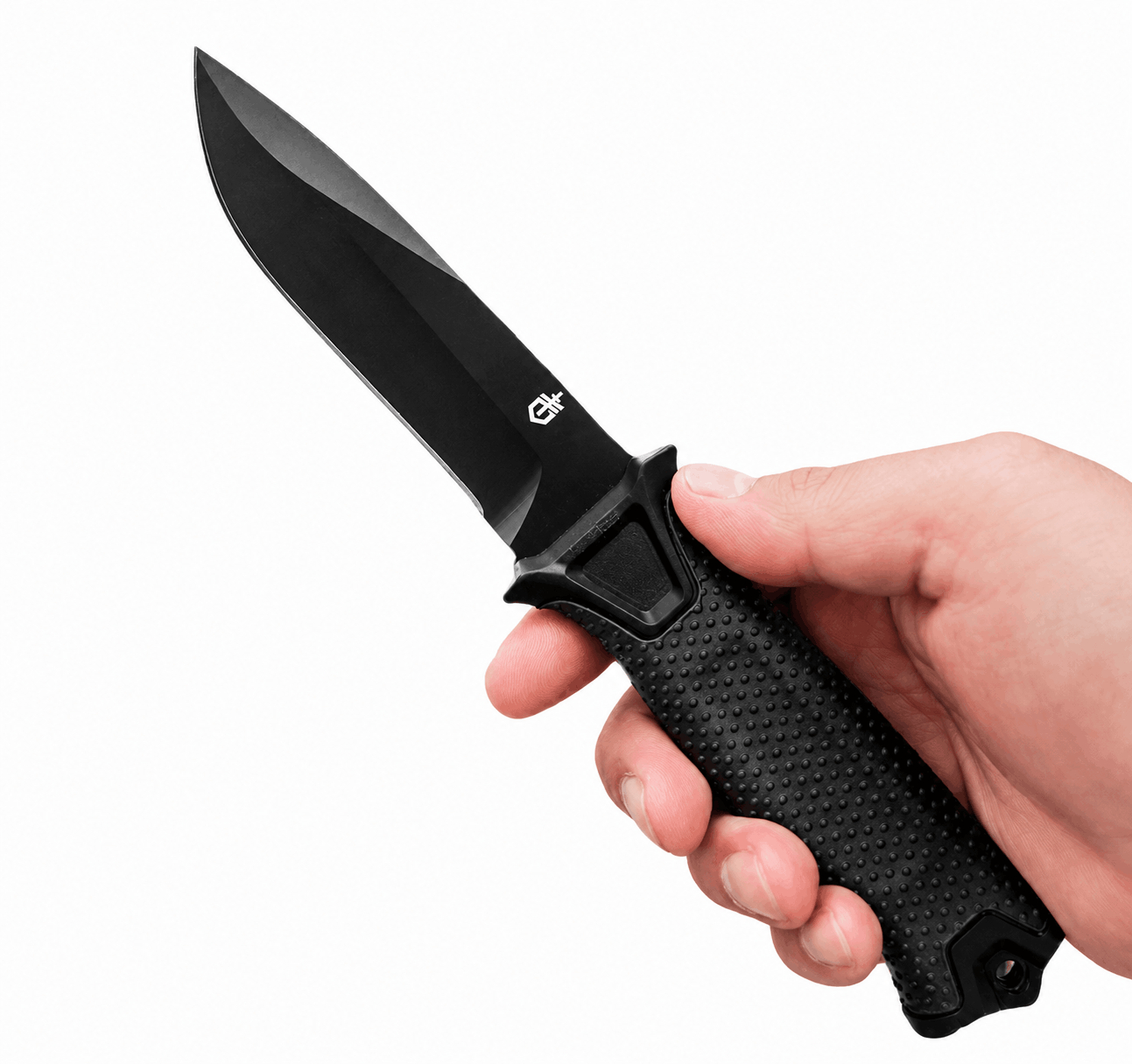 Taktisches Messer mit Holster für horizontales und vertikales Tragen