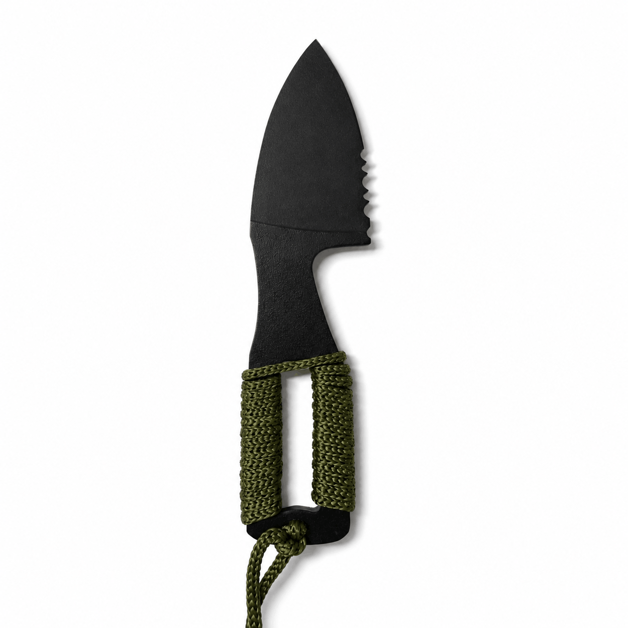 Taktisches Messer KEYD Black Airsoft für den Hals mit Scheide
