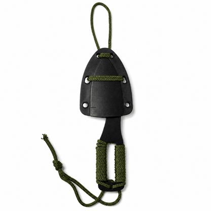 Taktisches Messer KEYD Black Airsoft für den Hals mit Scheide