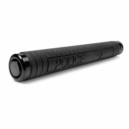 Teleskopstahlstock Black Airsoft POLICE 60 cm mit Holster