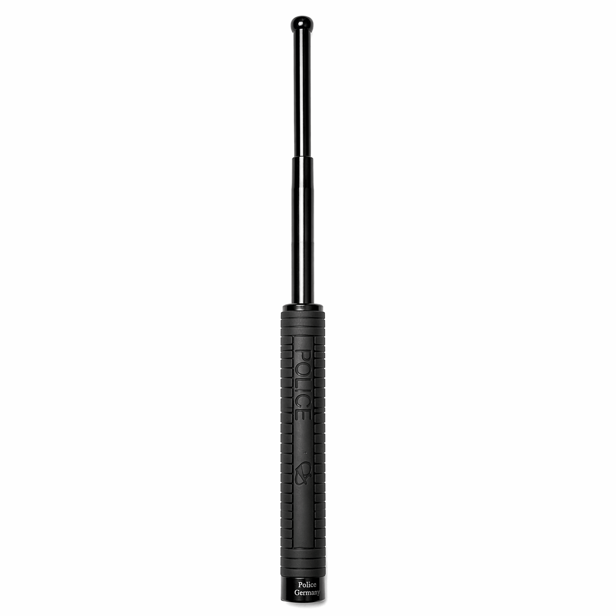 Teleskopstahlstock Black Airsoft POLICE 60 cm mit Holster