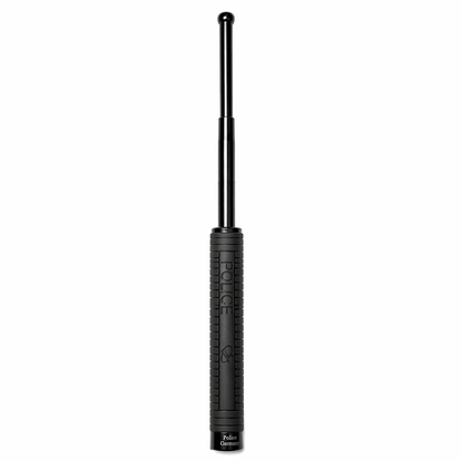 Teleskopstahlstock Black Airsoft POLICE 60 cm mit Holster