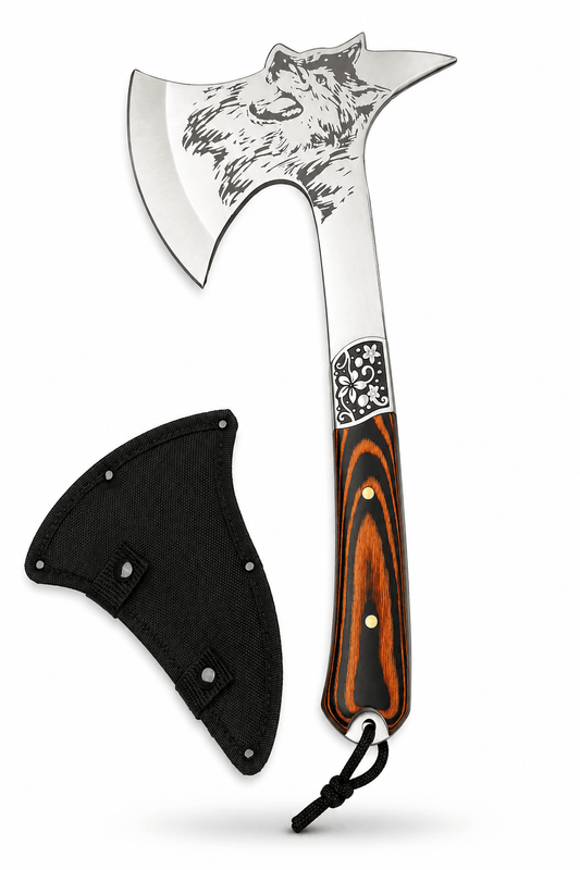 Wander-Axt Wolf Edge mit Tasche