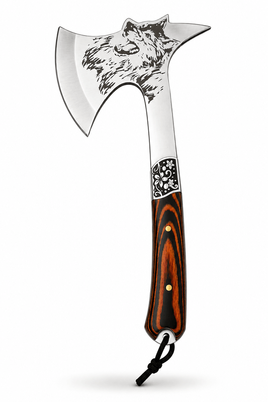 Wander-Axt Wolf Edge mit Tasche